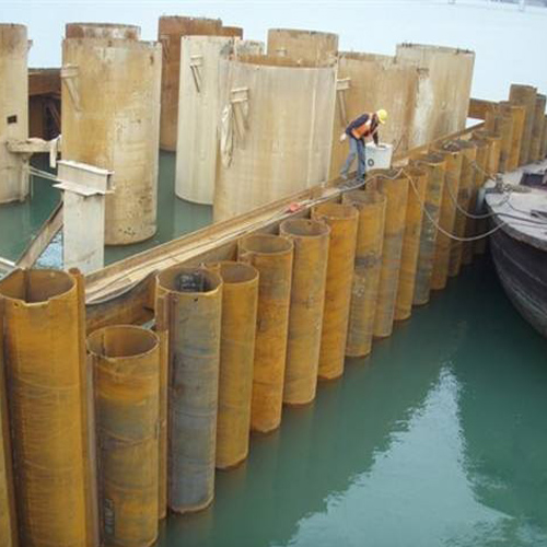 铜川钢护筒现场安装